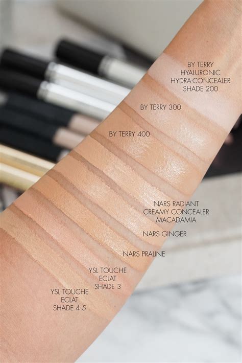 ysl touche éclat concealer swatches|touche eclat concealer boots.